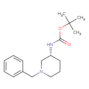 tert-Butyl (R)-(1-benzylpiperidin-3-yl)carbamate