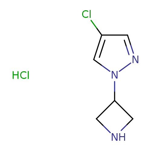 1-(azetidin-3-yl)-4-chloro-1H-pyrazole hydrochloride