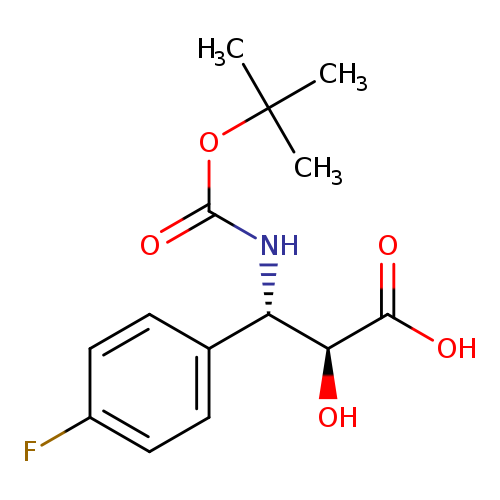 (2S,3S)-3-((tert-Butoxycarbonyl)amino)-3-(4-fluorophenyl)-2-hydroxypropanoic acid