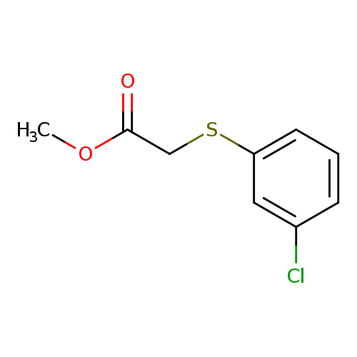 Methyl 2-(3-chlorophenyl)sulfanylacetate