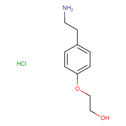 2-[4-(2-aminoethyl)phenoxy]ethan-1-ol hydrochloride