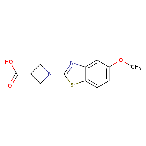 1-(5-Methoxy-1,3-benzothiazol-2-yl)azetidine-3-carboxylic acid