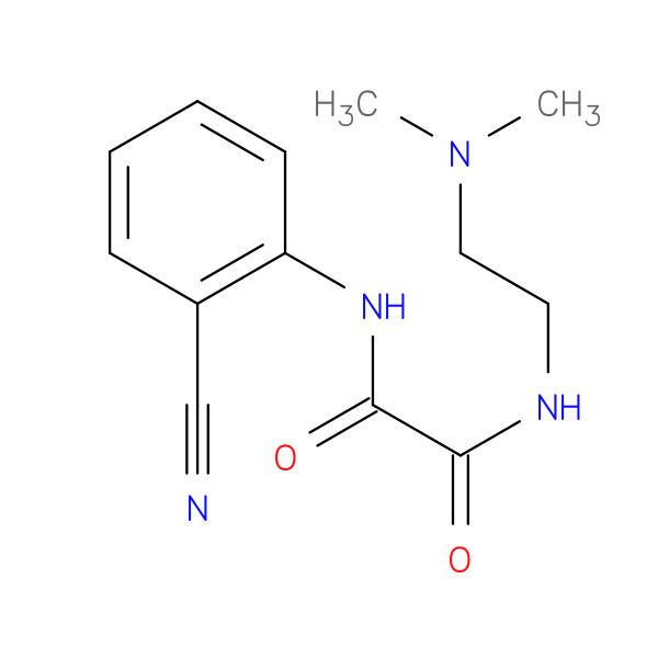 N'-(2-cyanophenyl)-N-[2-(dimethylamino)ethyl]ethanediamide