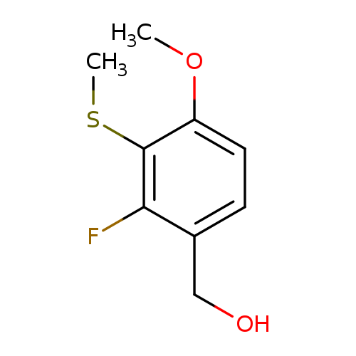 (2-Fluoro-4-methoxy-3-(methylthio)phenyl)methanol
