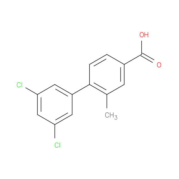 4-(3,5-Dichlorophenyl)-3-methylbenzoic acid