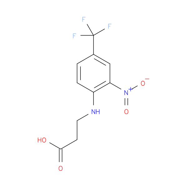 3-((2-Nitro-4-(trifluoromethyl)phenyl)amino)propanoic acid