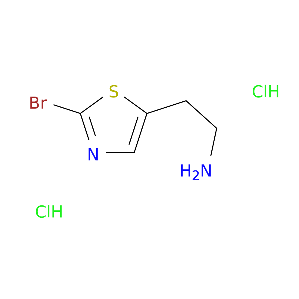2-(2-bromo-1,3-thiazol-5-yl)ethan-1-amine dihydrochloride