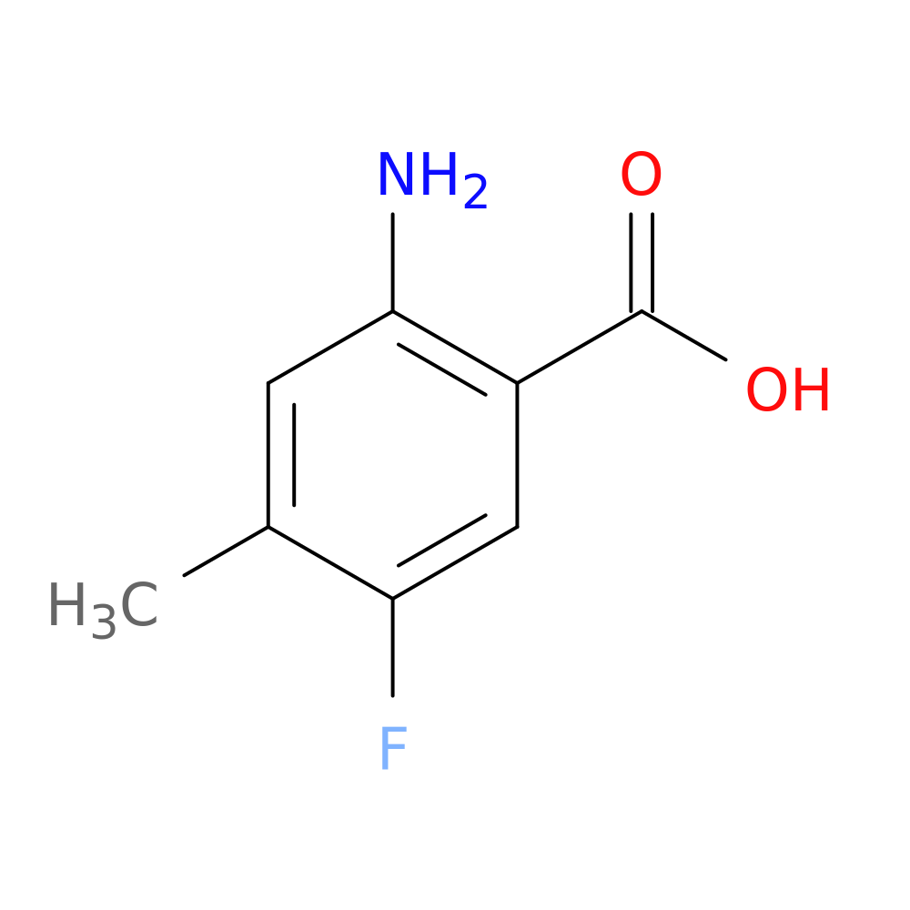 2-Amino-5-Fluoro-4-Methylbenzoic Acid