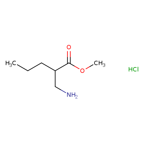 methyl 2-(aminomethyl)pentanoate hydrochloride
