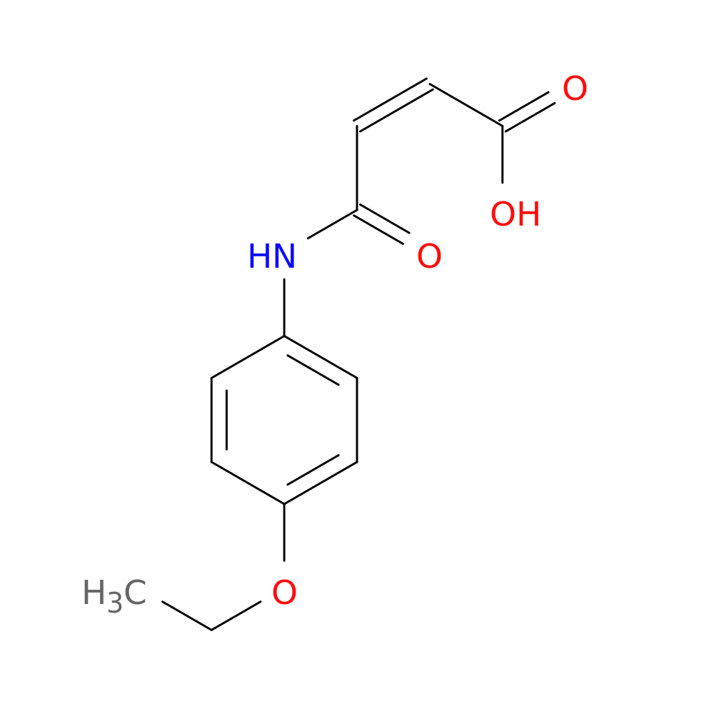 2-Butenoic acid, 4-[(4-ethoxyphenyl)amino]-4-oxo-, (2Z)-