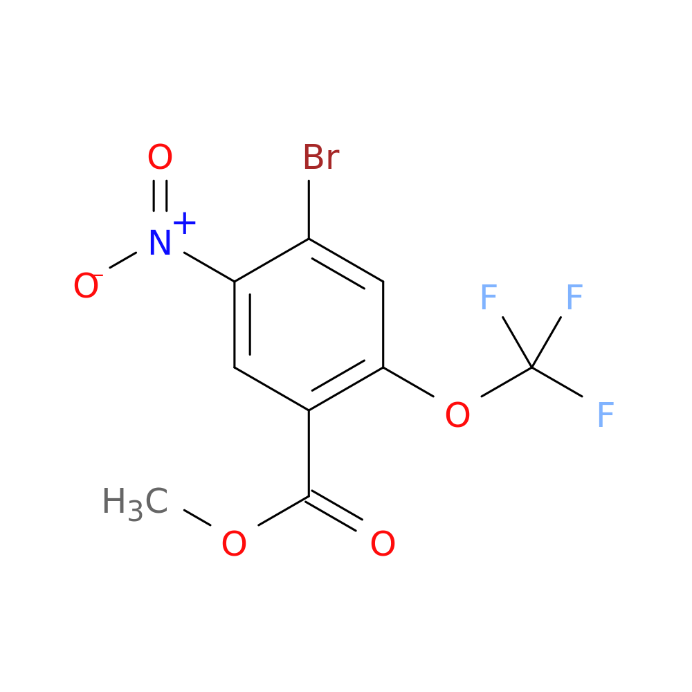 methyl 4-bromo-5-nitro-2-(trifluoromethoxy)benzoate