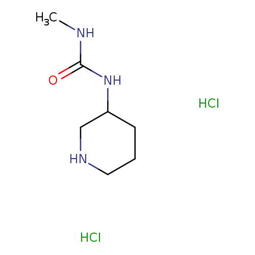 3-methyl-1-(piperidin-3-yl)urea dihydrochloride