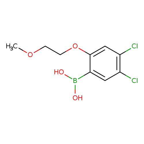 4,5-Dichloro-2-(2-methoxyethoxy)phenylboronic acid