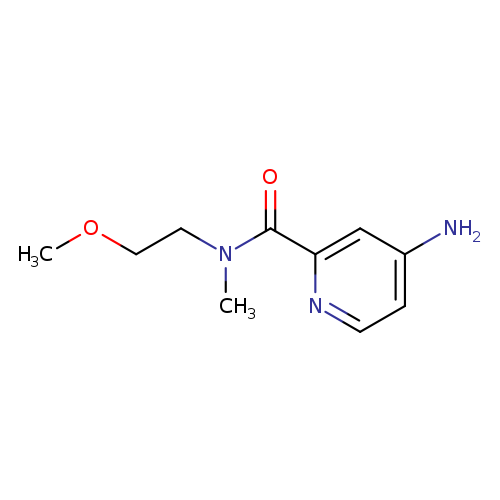 4-amino-N-(2-methoxyethyl)-N-methylpyridine-2-carboxamide