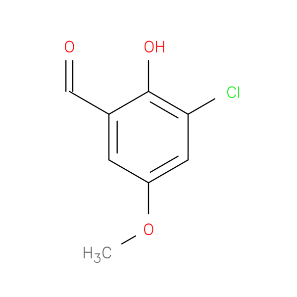 3-Chloro-2-hydroxy-5-methoxybenzaldehyde