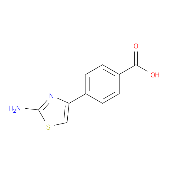 4-(2-Amino-1,3-thiazol-4-yl)benzoic acid