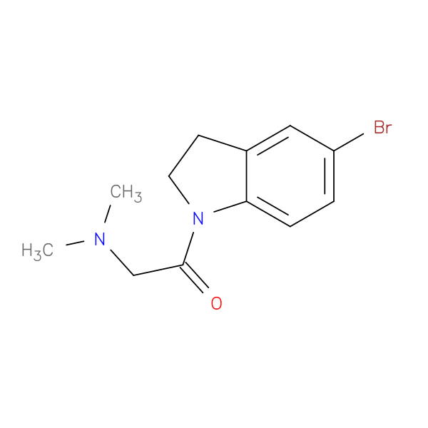 1-(5-Bromoindolin-1-yl)-2-(dimethylamino)ethanone