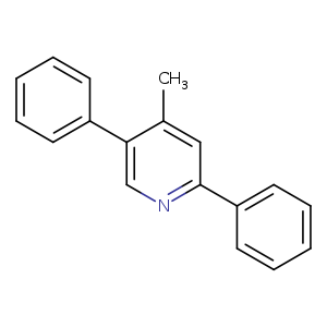 Pyridine, 4-methyl-2,5-diphenyl-