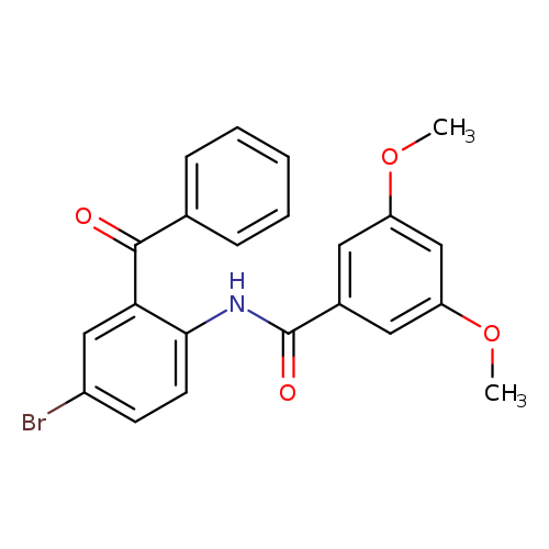 N-(2-benzoyl-4-bromophenyl)-3,5-dimethoxybenzamide