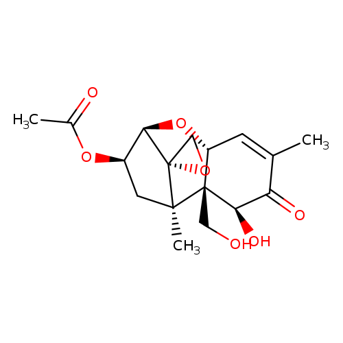Trichothec-​9-​en-​8-​one, 3-​(acetyloxy)​-​12,​13-​epoxy-​7,​15-​dihydroxy-​, (3α,​7α)​-