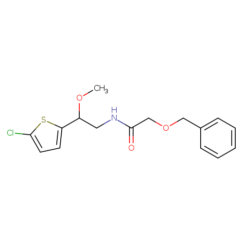 2-(benzyloxy)-N-[2-(5-chlorothiophen-2-yl)-2-methoxyethyl]acetamide