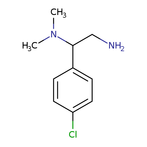 [2-Amino-1-(4-chlorophenyl)ethyl]dimethylamine
