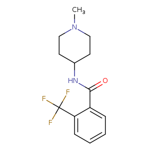 N-(1-methylpiperidin-4-yl)-2-(trifluoromethyl)benzamide