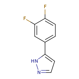 5-(3,4-difluorophenyl)-1H-pyrazole