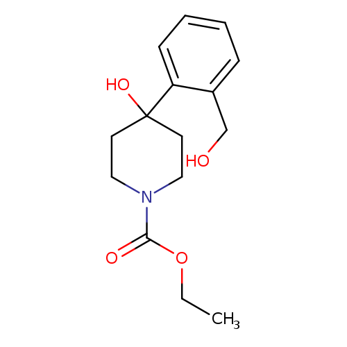 Ethyl 4-hydroxy-4-(2-(hydroxymethyl)phenyl)piperidine-1-carboxylate