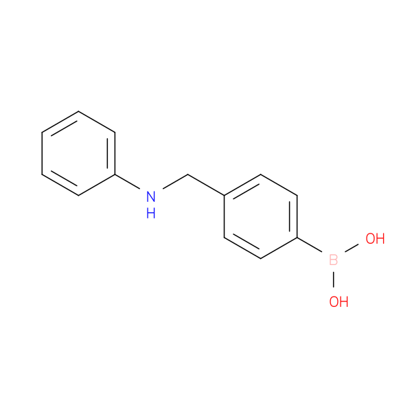 (4-((Phenylamino)methyl)phenyl)boronic acid