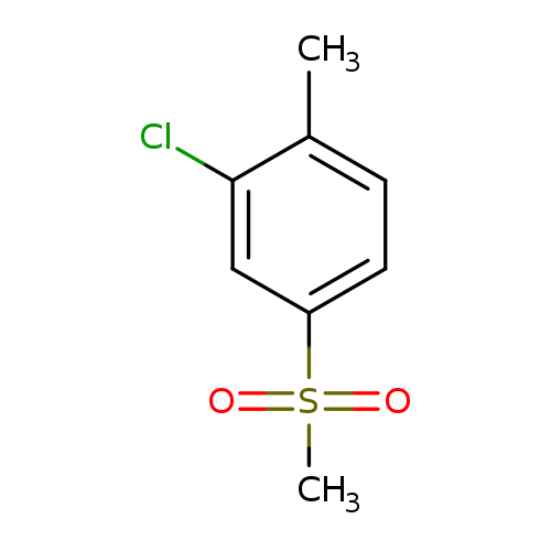 Benzene, 2-chloro-1-methyl-4-(methylsulfonyl)-