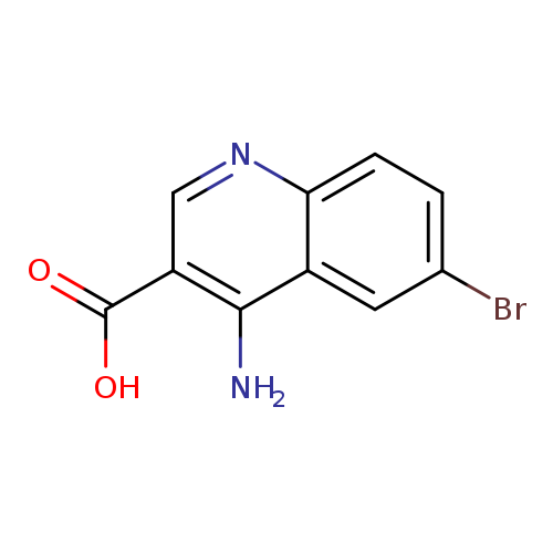 4-Amino-6-bromoquinoline-3-carboxylic acid