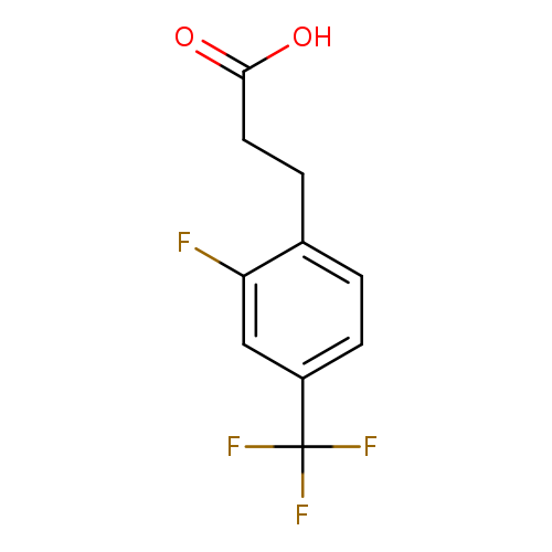 3-[2-FLUORO-4-(TRIFLUOROMETHYL)PHENYL]PROPIONIC ACID