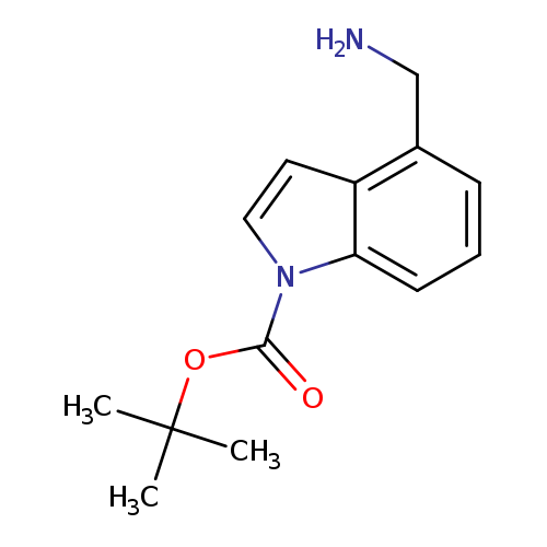 tert-Butyl 4-(aminomethyl)-1h-indole-1-carboxylate hydrochloride
