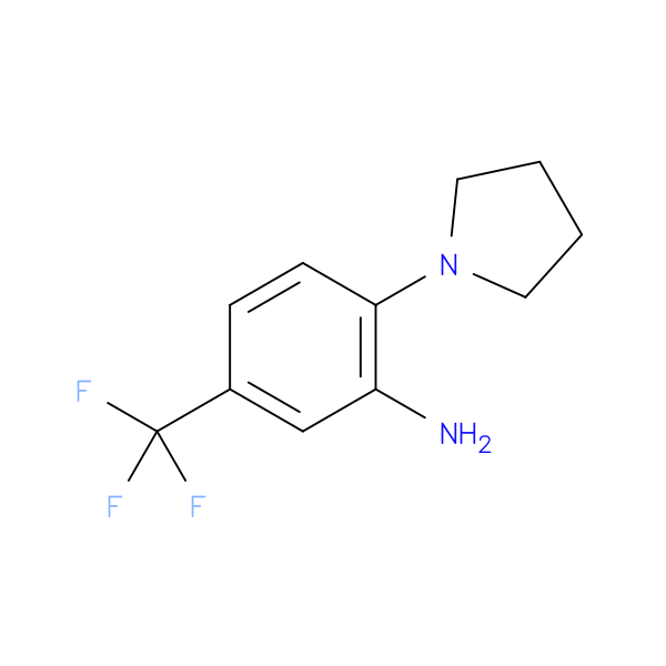 N-(2-Amino-4-trifluoromethylphenyl)pyrrolidine