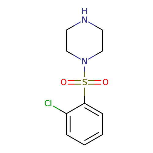 1-((2-Chlorophenyl)sulfonyl)piperazine