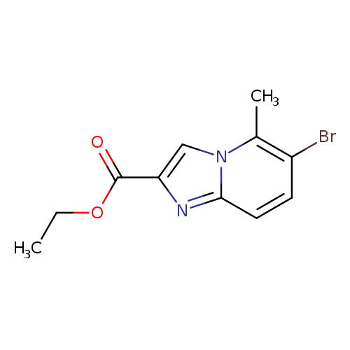6-Bromo-5-methyl-imidazo[1,2-a]pyridine-2-carboxylic acid ethyl ester