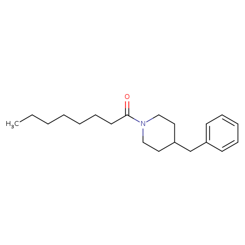 1-(4-Benzylpiperidin-1-yl)octan-1-one