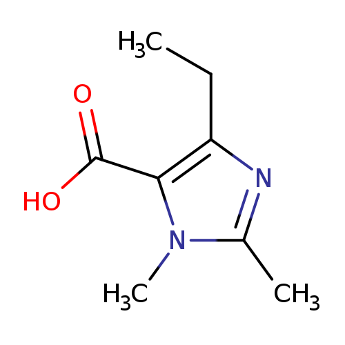 4-ethyl-1,2-dimethyl-1H-imidazole-5-carboxylic acid