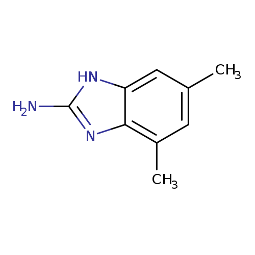1H-Benzimidazol-2-amine,4,6-dimethyl-(9CI)