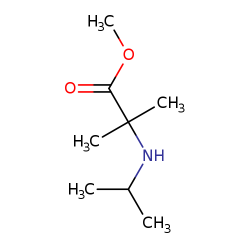 methyl 2-methyl-2-[(propan-2-yl)amino]propanoate