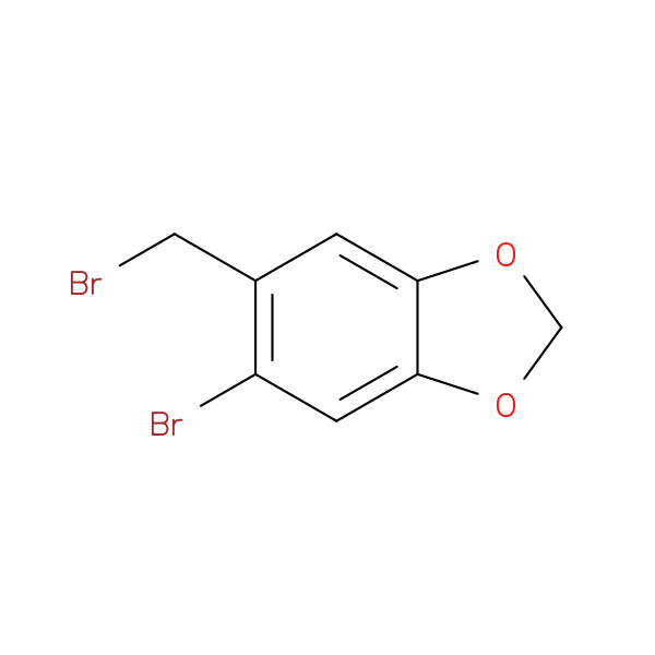 5-Bromo-6-(bromomethyl)benzo[d][1,3]dioxole