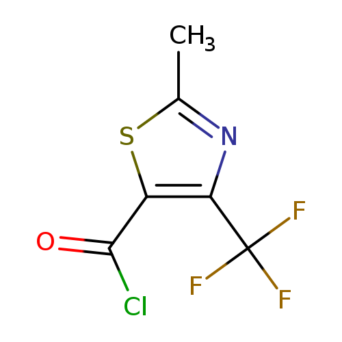 2-Methyl-4-(trifluoromethyl)-1,3-thiazole-5-carbonyl chloride