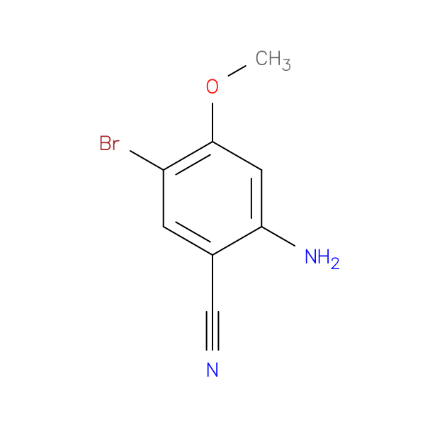 2-AMINO-5-BROMO-4-METHOXYBENZONITRILE