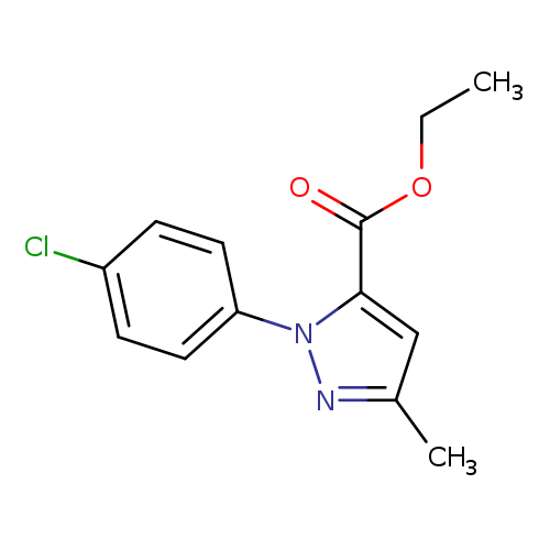 Ethyl 1-(4-chlorophenyl)-3-methylpyrazole-5-carboxylate
