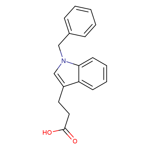 1H-Indole-3-propanoic acid, 1-(phenylmethyl)-