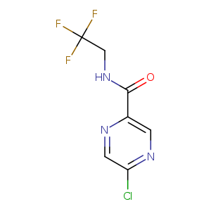 5-Chloro-pyrazine-2-carboxylic acid (2,2,2-trifluoro-ethyl)-amide