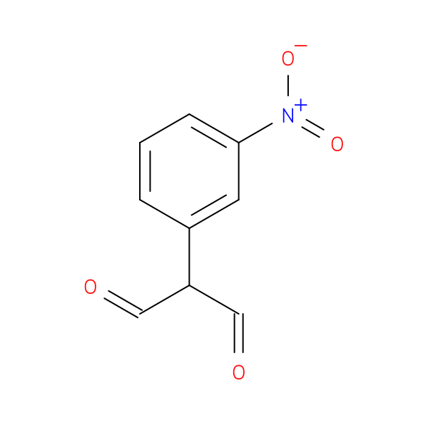 2-(3-nitrophenyl)propanedial