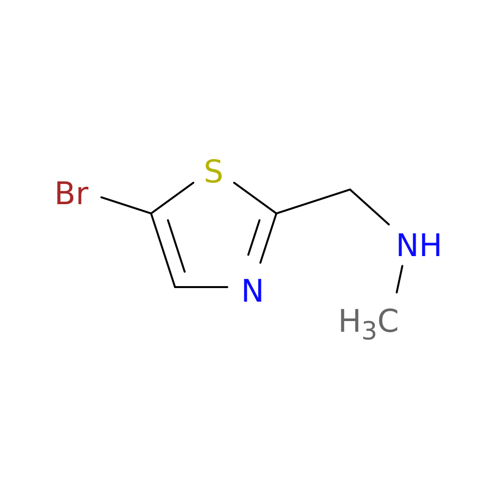 [(5-bromo-1,3-thiazol-2-yl)methyl](methyl)amine