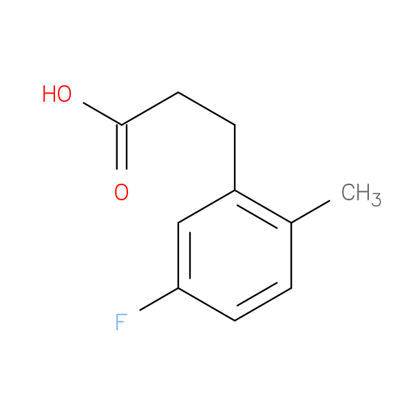 3-(5-Fluoro-2-methylphenyl)propionic acid